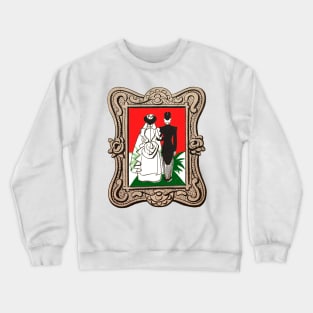 portrait of a wedding Crewneck Sweatshirt